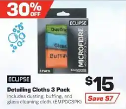 Repco Eclipse Detailing Cloths 3 Pack offer