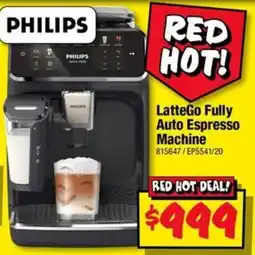 JB Hi-Fi Philips LatteGo Fully Auto Espresso Machine offer