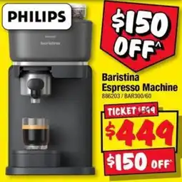 JB Hi-Fi Philips Baristina Espresso Machine offer