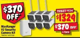 JB Hi-Fi MaxRanger V2 Security Camera Kit offer