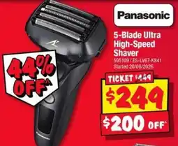 JB Hi-Fi Panasonic 5-Blade Ultra High-Speed Shaver offer