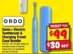 JB Hi-Fi Ordo Sonic+ Electric Toothbrush & Charging Travel Case Bundle offer