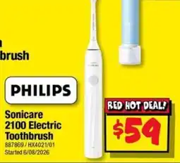 JB Hi-Fi Philips Sonicare 2100 Electric Toothbrush offer