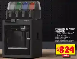 JB Hi-Fi P1S Combo 3D Printer (Enclosed) offer