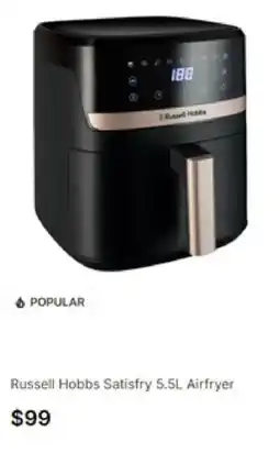 Target Russell Hobbs Satisfry 5.5L Airfryer offer