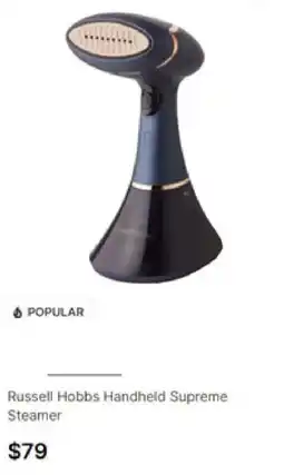 Target Russell Hobbs Handheld Supreme Steamer offer