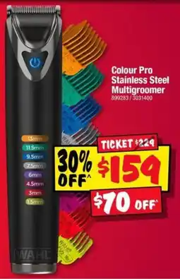 JB Hi-Fi Colour Pro Stainless Steel Multigroomer offer
