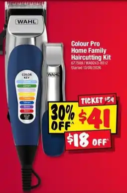 JB Hi-Fi Wahl Colour Pro Home Family Haircutting Kit offer