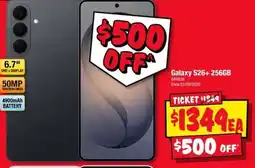 JB Hi-Fi SAMSUNG Galaxy S26+ 256GB offer