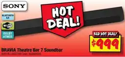 JB Hi-Fi BRAVIA Theatre Bar 7 Soundbar offer
