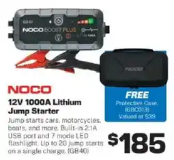 Repco Noco 12V 1000A Lithium Jump Starter offer