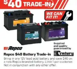 Repco Repco Battery Trade-in offer