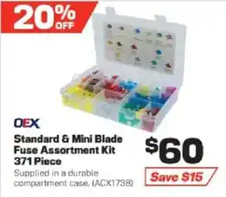 Repco OEX Standard & Mini Blade Fuse Assortment Kit offer