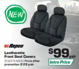 Repco Repco Leatherette Front Seat Covers offer
