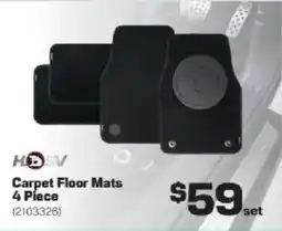 Repco HSV Carpet Floor Mats offer