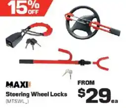 Repco Maxi Steering Wheel Locks offer