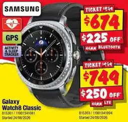 JB Hi-Fi Samsung Galaxy Watch8 Classic offer