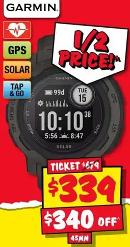 JB Hi-Fi Garmin offer