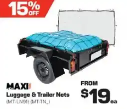 Repco Maxi Luggage & Trailer Nets offer