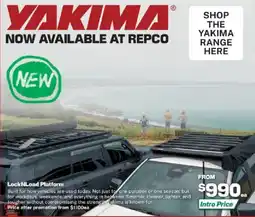 Repco Yakima LockNLoad Platform offer