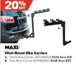 Repco Maxi Hitch Mount Bike Carriers offer