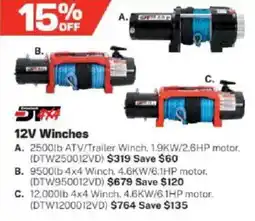 Repco 12V Winches offer