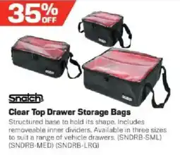 Repco Snatch Clear Top Drawer Storage Bags offer