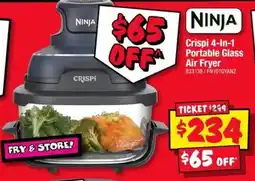 JB Hi-Fi Ninja Crispi 4-In-1 Portable Glass Air Fryer offer