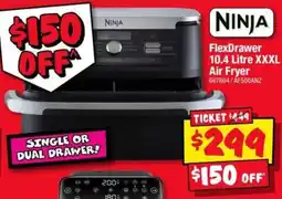 JB Hi-Fi Ninja FlexDrawer Air Fryer offer