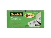 Officeworks Scotch Magic Tape 19mm x 20m 6 Pack offer