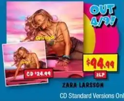 JB Hi-Fi Zara Larsson CD Standard Versions offer