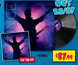 JB Hi-Fi Prince Timeless offer