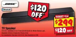 JB Hi-Fi Bose TV Speaker offer