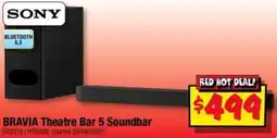 JB Hi-Fi Sony BRAVIA Theatre Bar 5 Soundbar offer