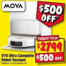 JB Hi-Fi Mova V70 Ultra Complete Robot Vacuum offer