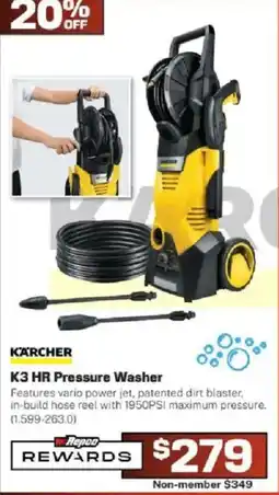 Repco Karcher K3 HR Pressure Washer offer
