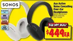 JB Hi-Fi Sonos Ace Active Noise Cancelling Over-Ear Headphones offer