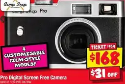 JB Hi-Fi Camp Snap Pro Digital Screen Free Camera offer