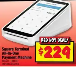 JB Hi-Fi Square Terminal All-In-One Payment Machine offer