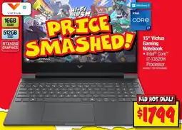JB Hi-Fi 15" Victus Gaming Notebook offer