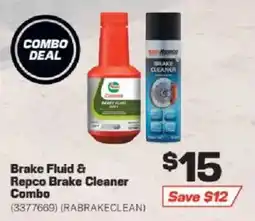 Repco Brake Fluid & Repco Brake Cleaner Combo offer