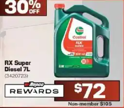 Repco Castrol RX Super Diesel offer