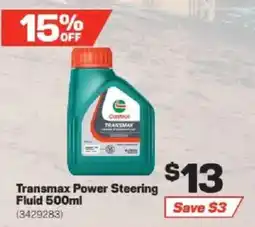 Repco Castrol Transmax Power Steering Fluid offer
