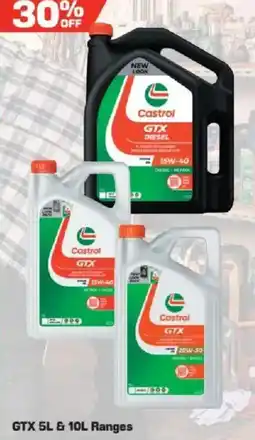 Repco Castrol GTX 5L & 10L Ranges offer