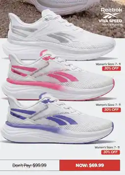 Jim Kidd Sports Reebok Viva speed Neutral Runners offer