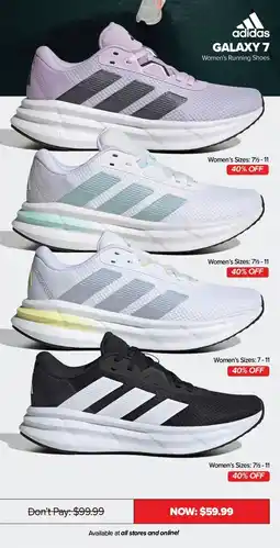 Jim Kidd Sports adidas GALAXY 7 Women's Running Shoes offer