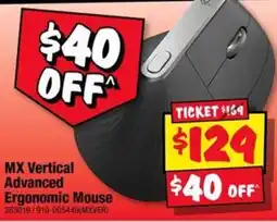 JB Hi-Fi MX Vertical Advanced Ergonomic Mouse offer