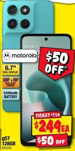 JB Hi-Fi motorola g57 offer