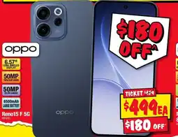 JB Hi-Fi oppo Reno15 F 5G offer