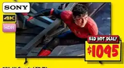 JB Hi-Fi Sony 50" 4K Google LED TV offer